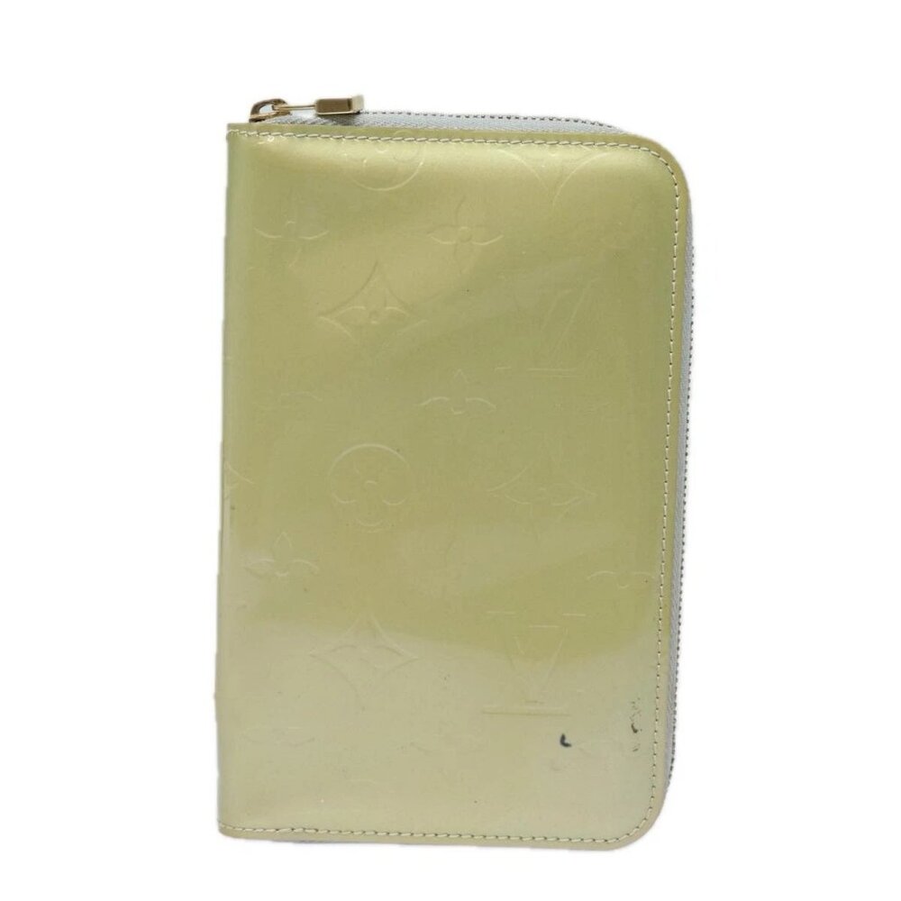 LOUIS VUITTON Monogram Vernis Eldridge Long Wallet Gris M91158 LV Auth 81320 - Picture 10 of 15